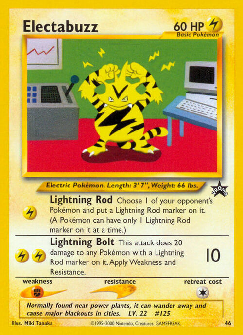 Electabuzz Card Front