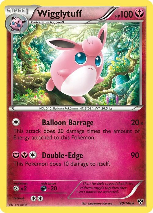 Wigglytuff Card Front