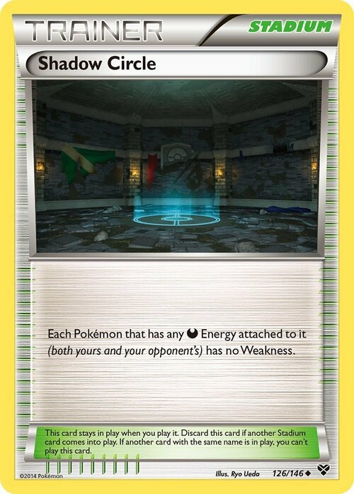 Shadow Circle Card Front