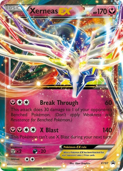 Xerneas EX Card Front