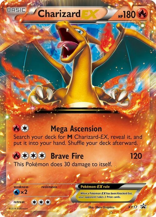 Charizard EX Card Front