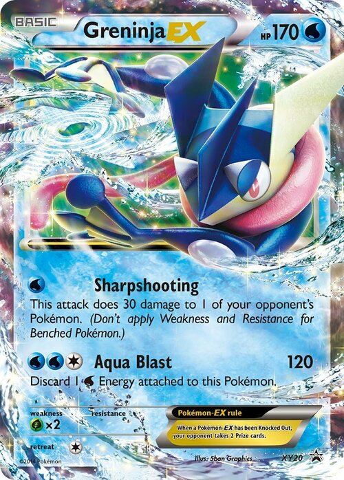 Greninja EX Card Front