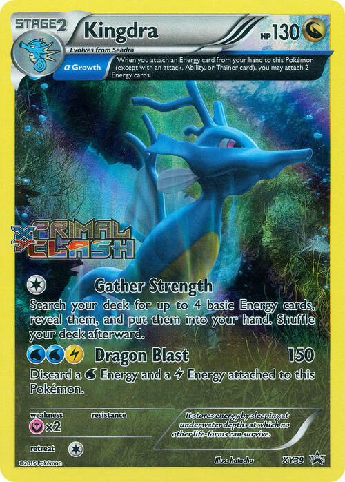 Kingdra Card Front