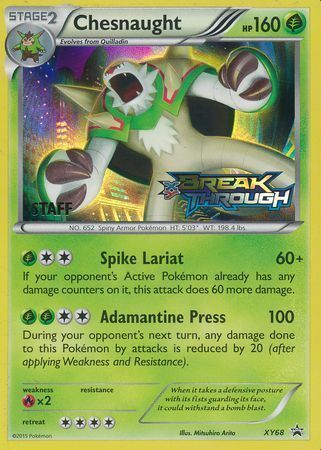 Chesnaught Card Front