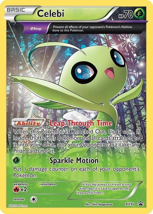 Celebi Card Front