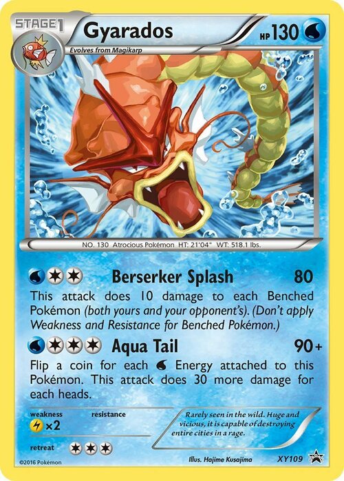 Gyarados Card Front