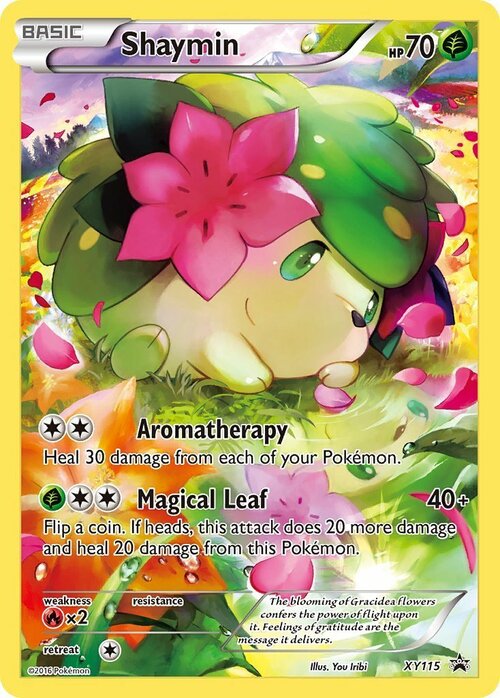 Shaymin Card Front