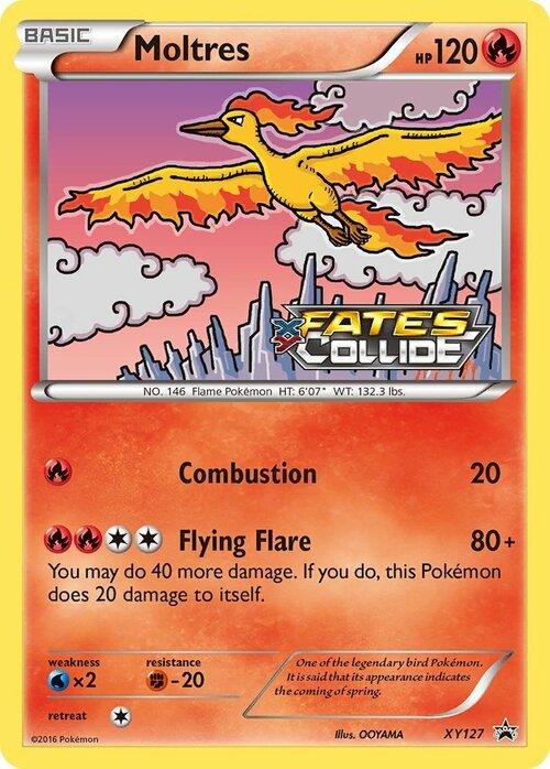 Moltres Card Front