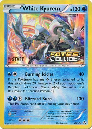 White Kyurem Card Front