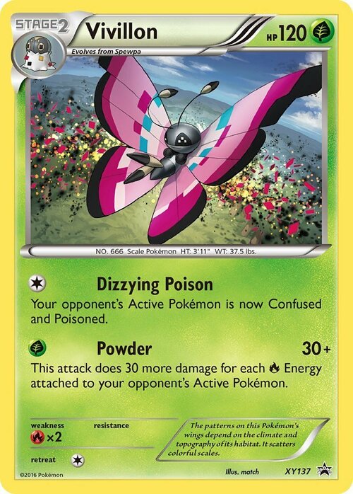 Vivillon Card Front