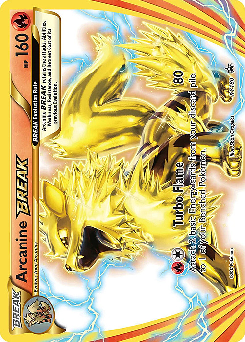 Arcanine BREAK Card Front