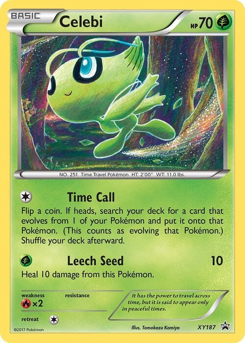 Celebi Card Front