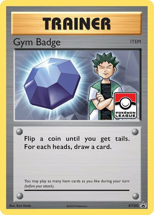 Gym Badge Card Front