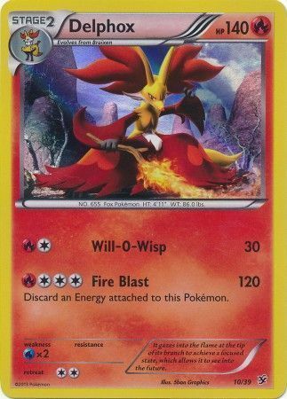 Delphox Card Front