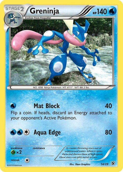 Greninja Card Front