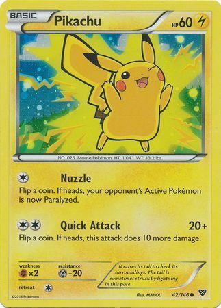 Pikachu Card Front