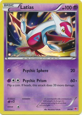 Latias Card Front