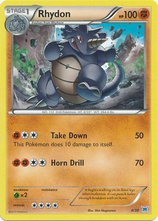 Rhydon Card Front