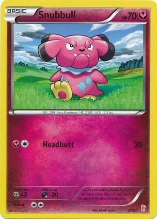 Snubbull Card Front