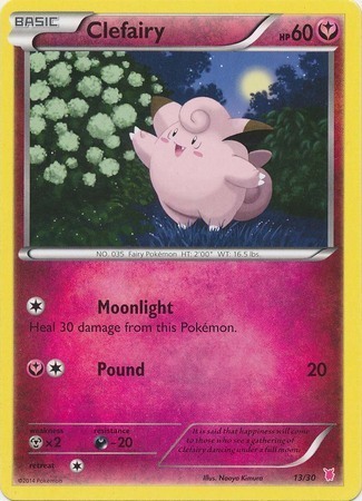 Clefairy Card Front