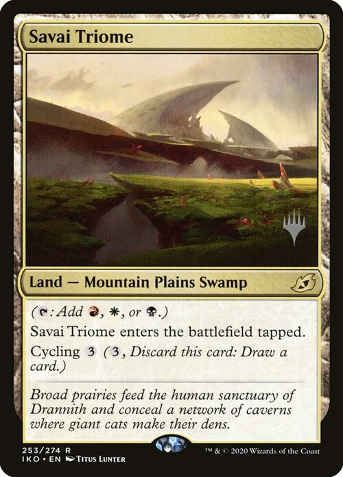 Savai Triome Card Front