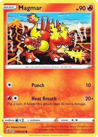 Magmar Card Front