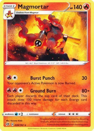 Magmortar Card Front