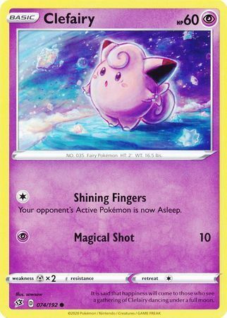 Clefairy Card Front