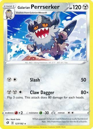 Galarian Perrserker Card Front