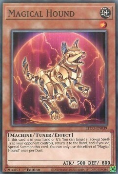 Magical Hound Card Front