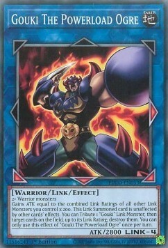 Gouki The Powerload Ogre Card Front