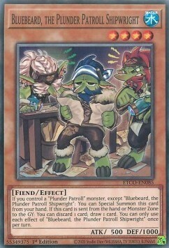 Bluebeard, the Plunder Patroll Shipwright Card Front