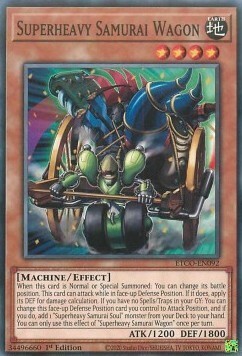 Superheavy Samurai Wagon Card Front