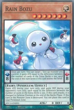 Rain Bozu Card Front