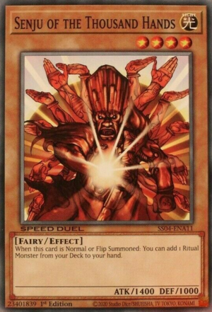 Senju of the Thousand Hands Card Front