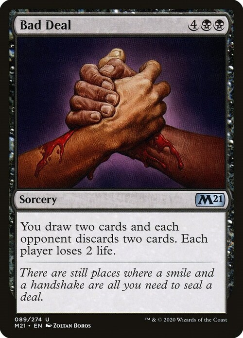 Bad Deal Card Front