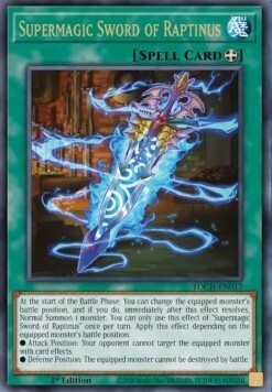 Supermagic Sword of Raptinus Card Front