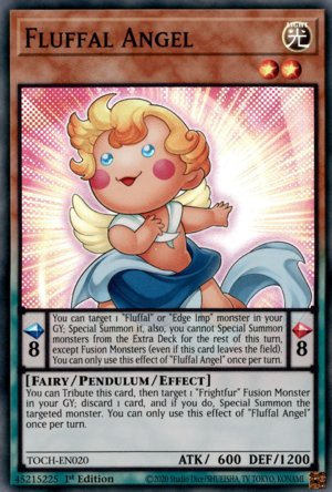 Fluffal Angel Card Front