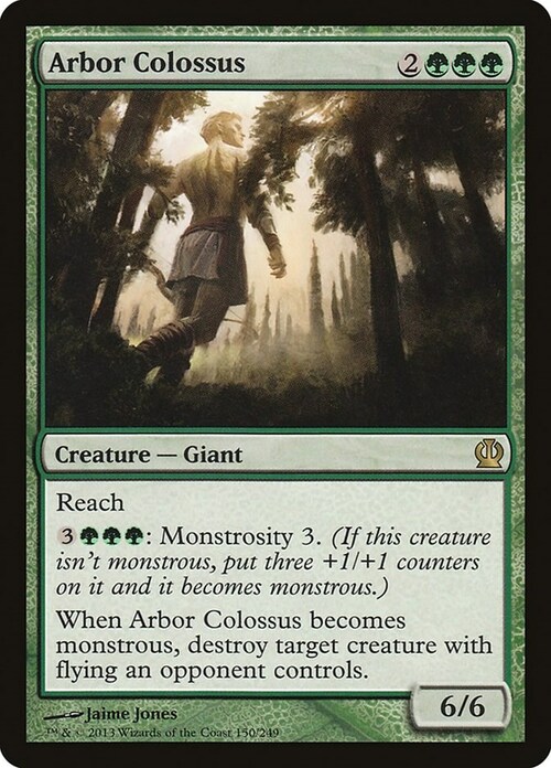 Arbor Colossus Card Front