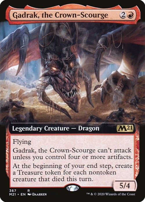 Gadrak, the Crown-Scourge Card Front