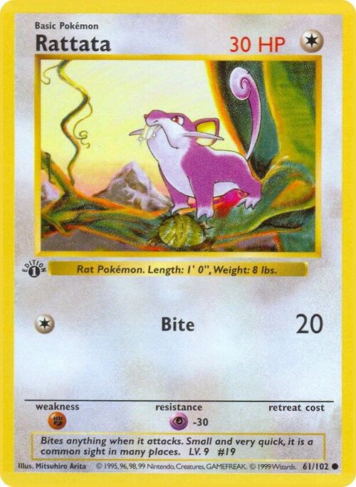 Rattata Card Front