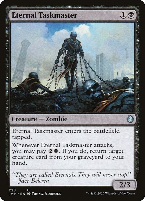 Eternal Taskmaster Card Front