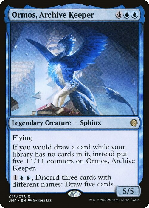 Ormos, Archive Keeper Card Front