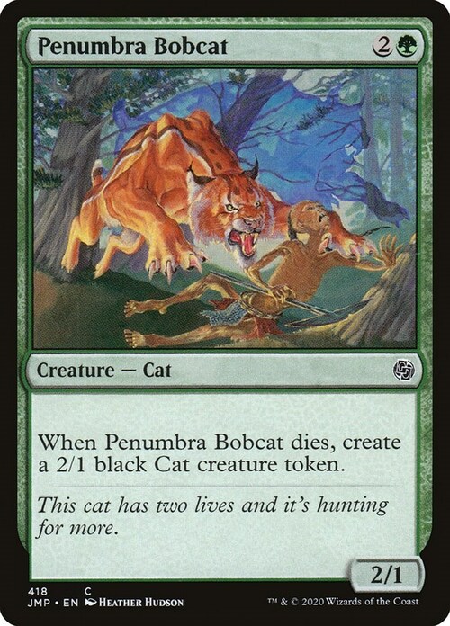 Penumbra Bobcat Card Front