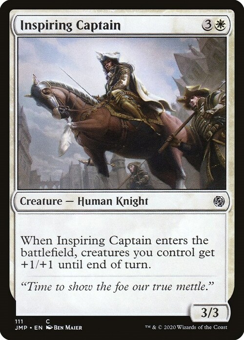 Inspiring Captain Card Front