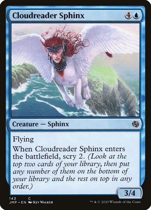 Cloudreader Sphinx Card Front