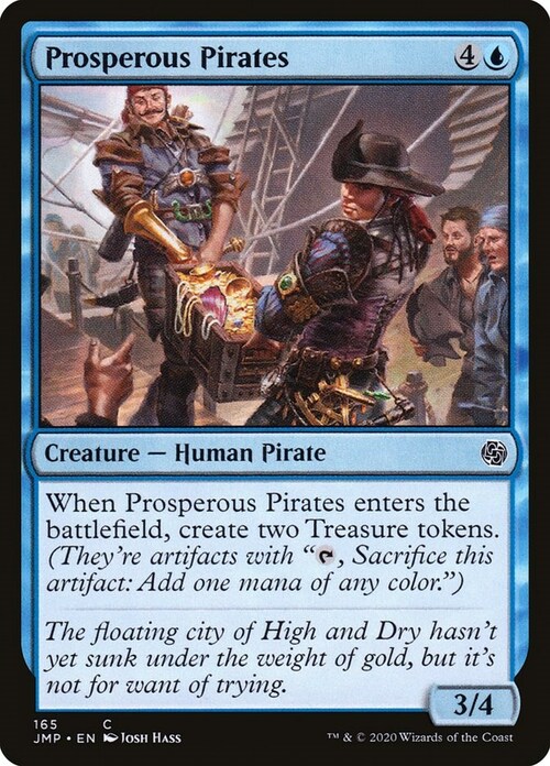 Prosperous Pirates Card Front