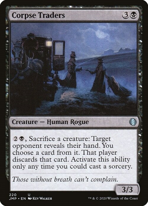 Corpse Traders Card Front