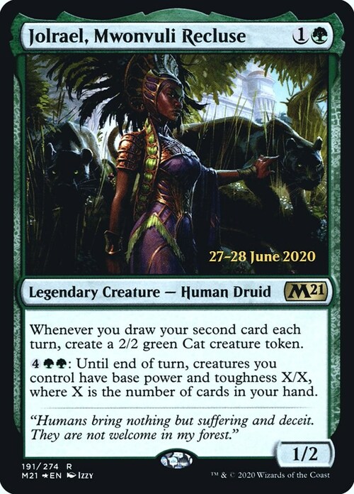 Jolrael, Mwonvuli Recluse Card Front