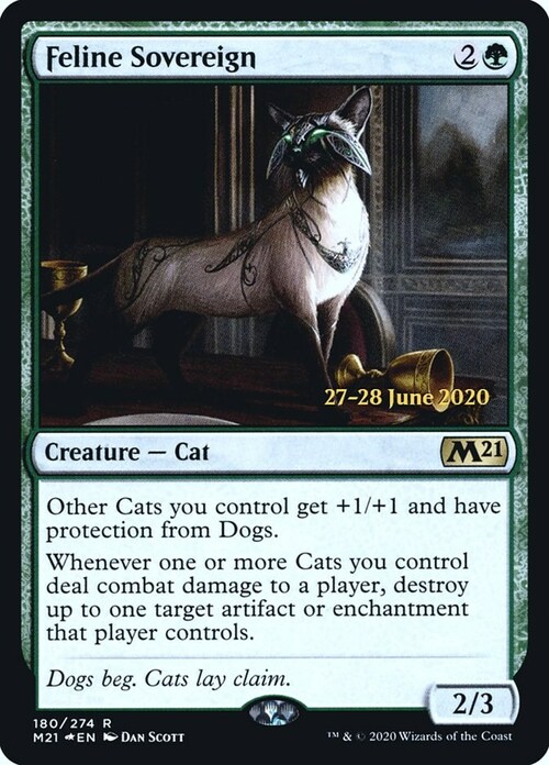 Feline Sovereign Card Front